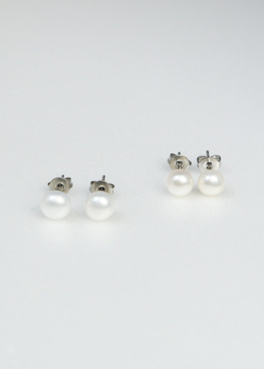 Freshwater Pearl Pierce 7mm
