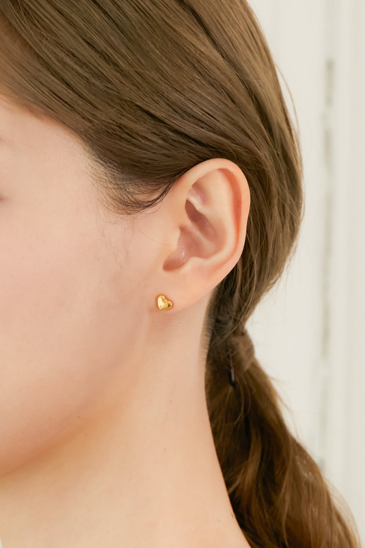 ミニハートピアス