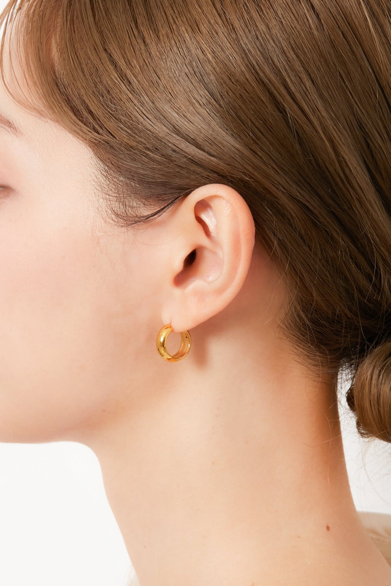 ワンタッチフープピアス