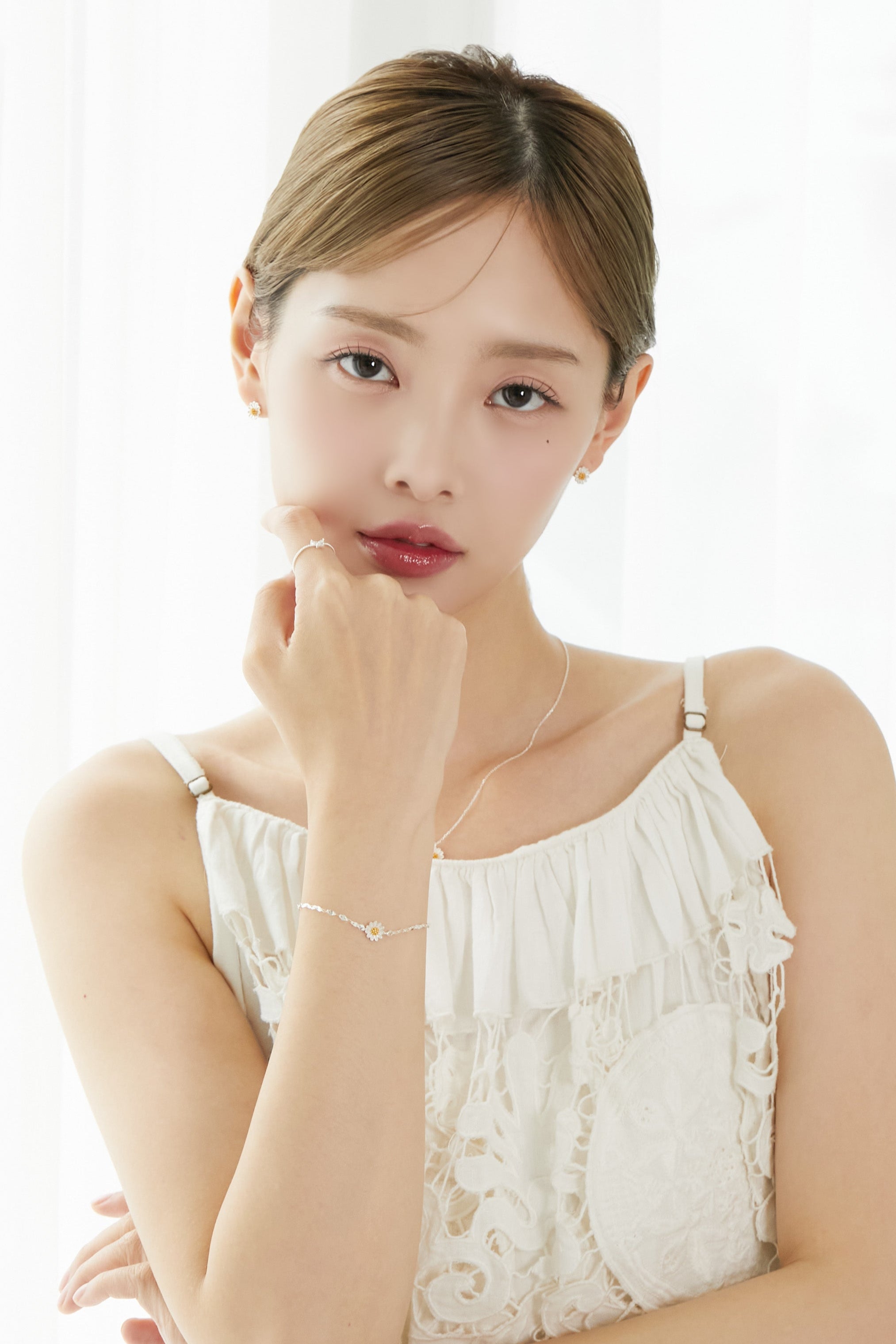 Silver Daisy Bracelet［SV］