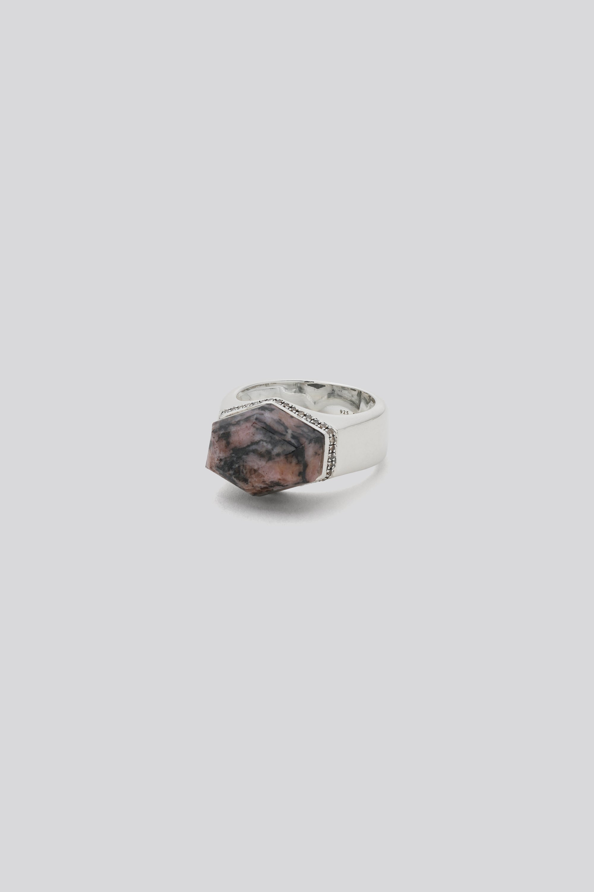 Constantin ring Medium｜Raspberry Rhodonite