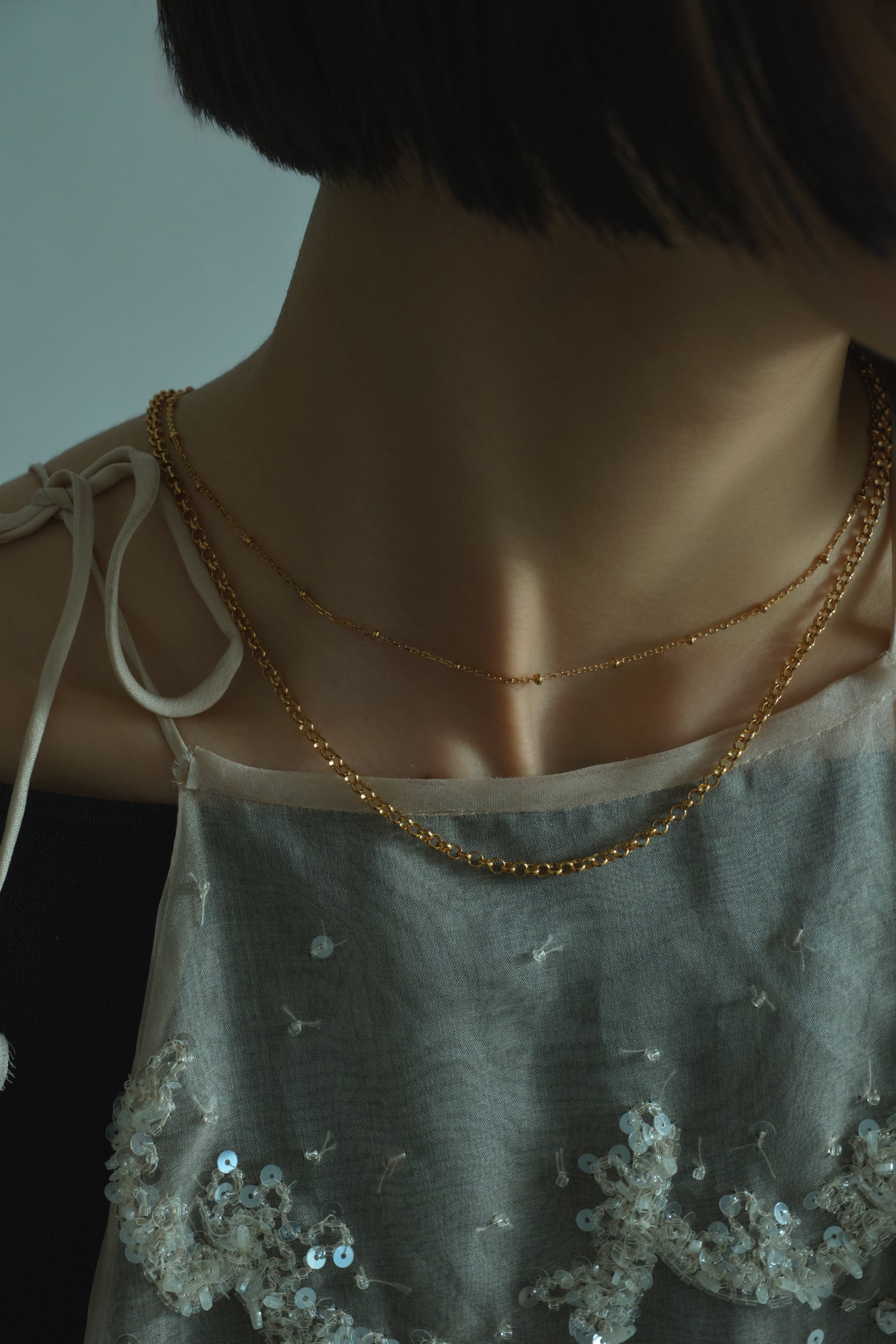 Custom chain necklace Medium｜GOLD