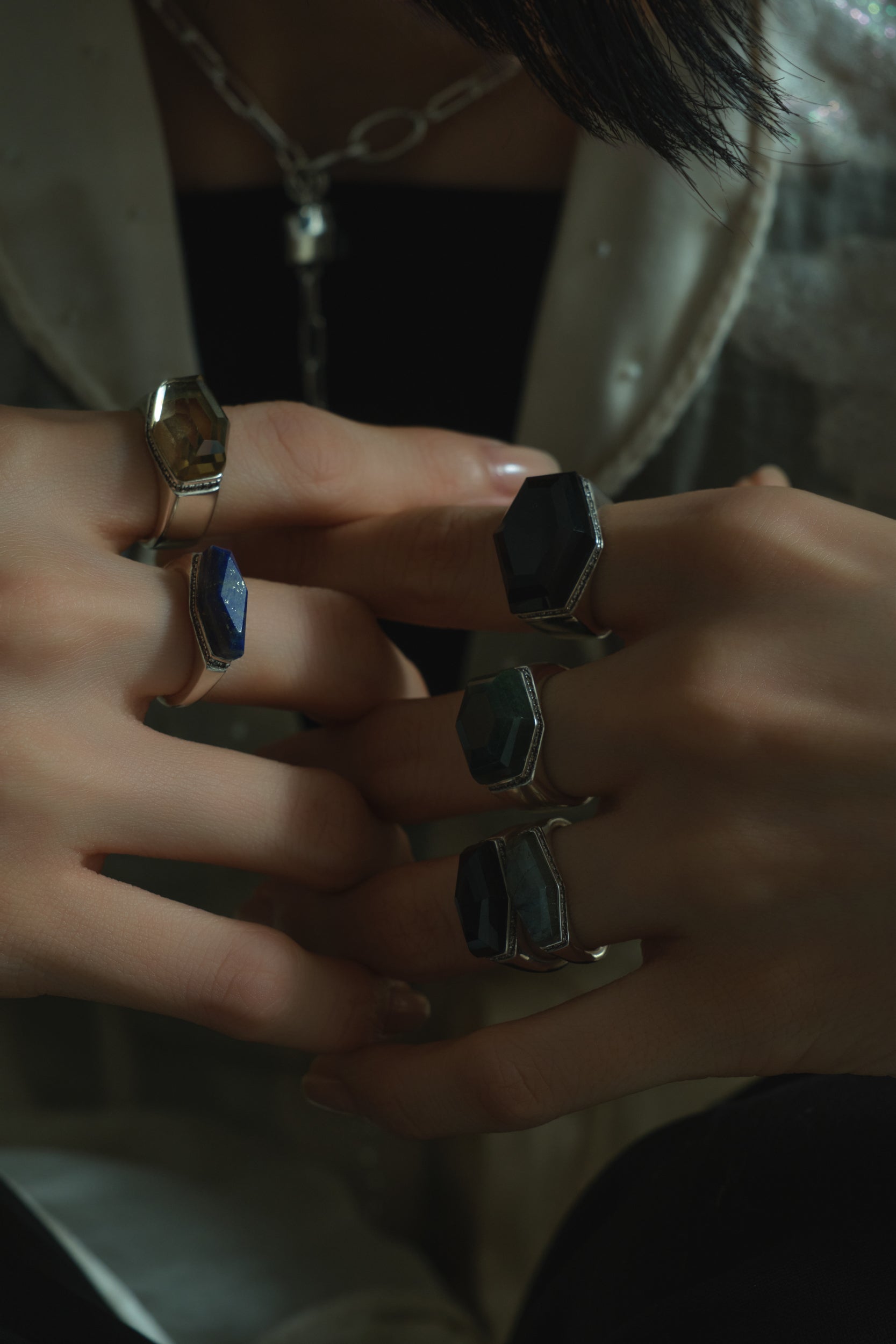 Constantin ring Small｜Lapis Lazuli