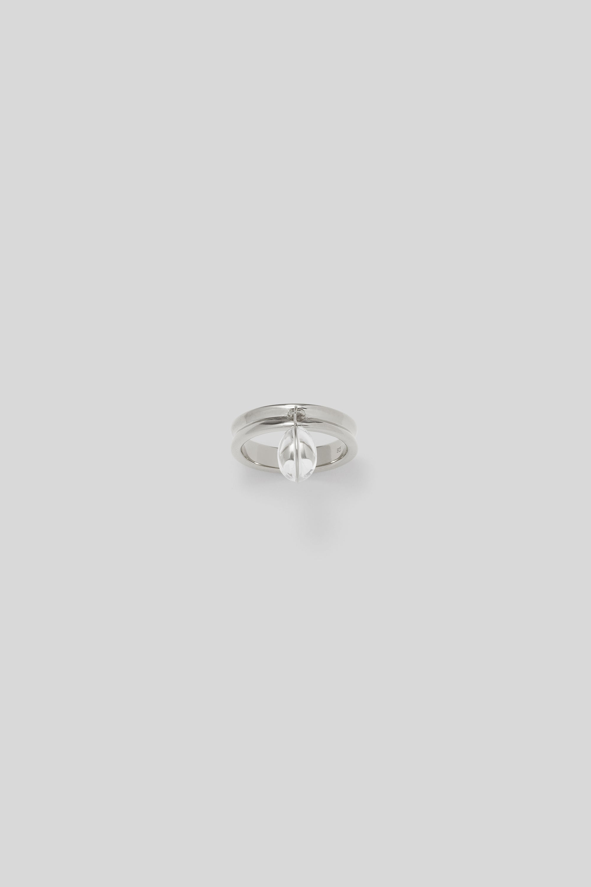 Gem Charm Ring｜SILVER×Crystal