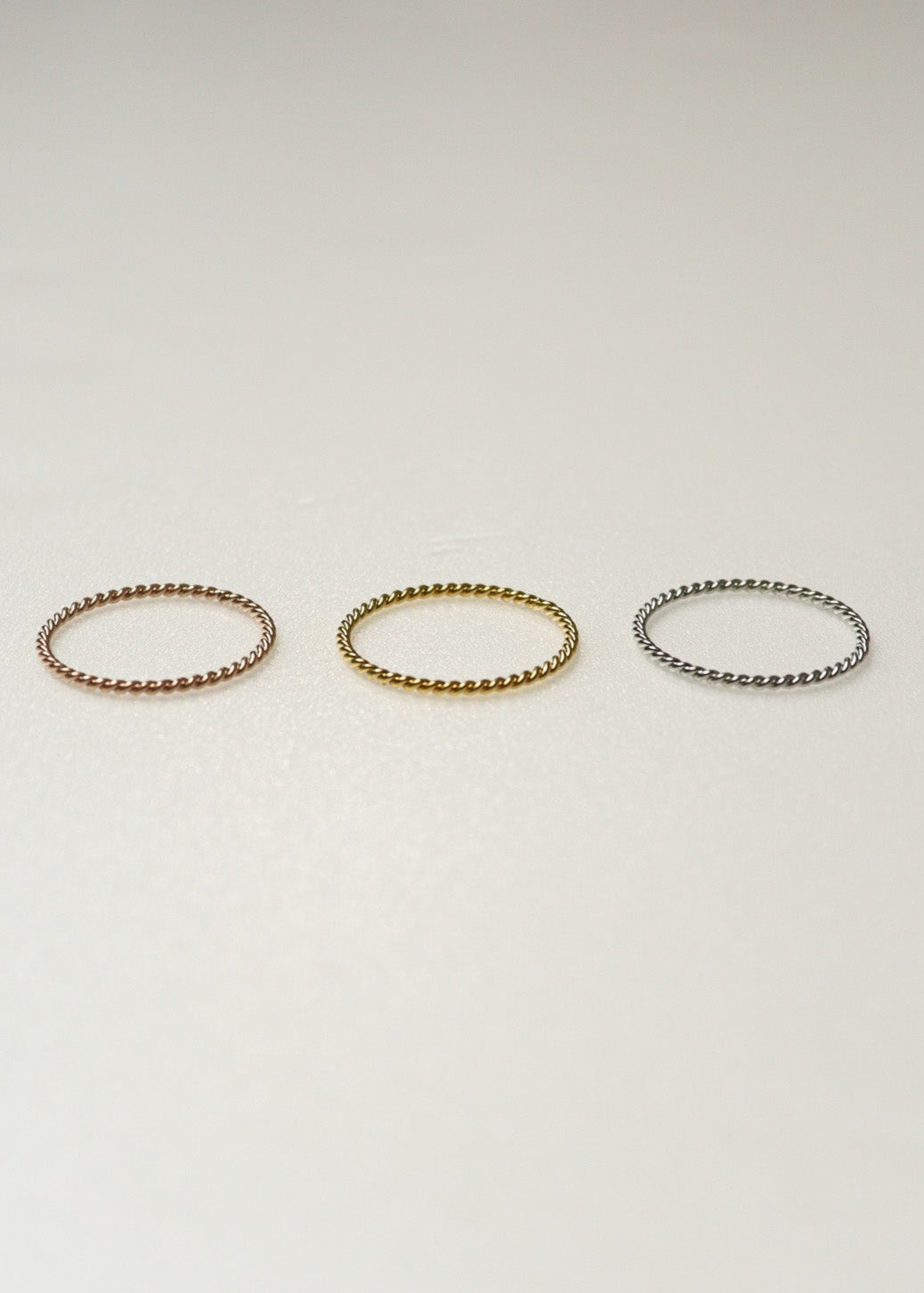 Twist Ring［PG/GD/SV］