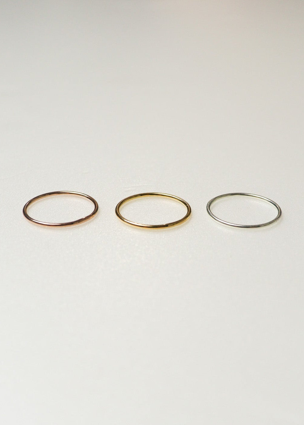 Glossy Ring［PG/GD/SV］