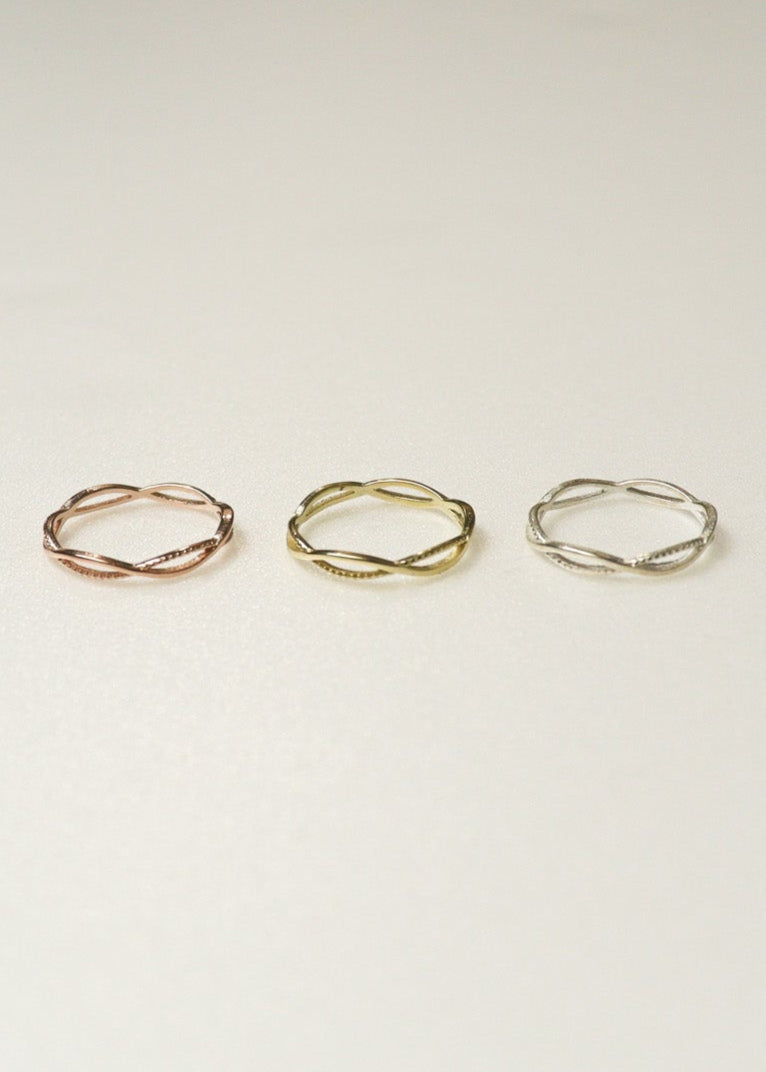 Double Cut Ring［PG/GD/SV］