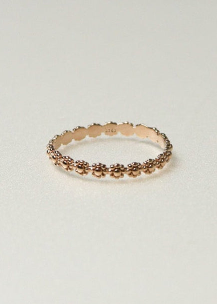Daisy Bloom Ring［PG/GD/SV］