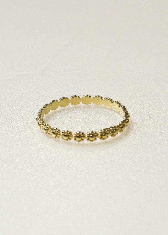 Daisy Bloom Ring［PG/GD/SV］
