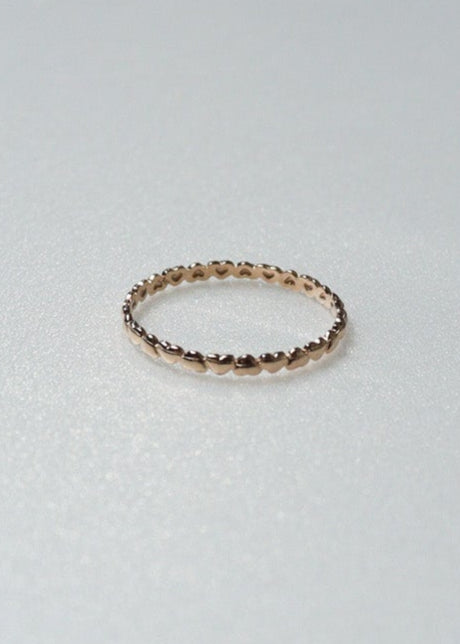Heart Bloom Ring［PG/GD/SV］