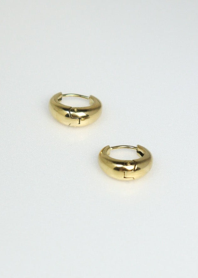 Drop Hoop Pierce［GD/SV］