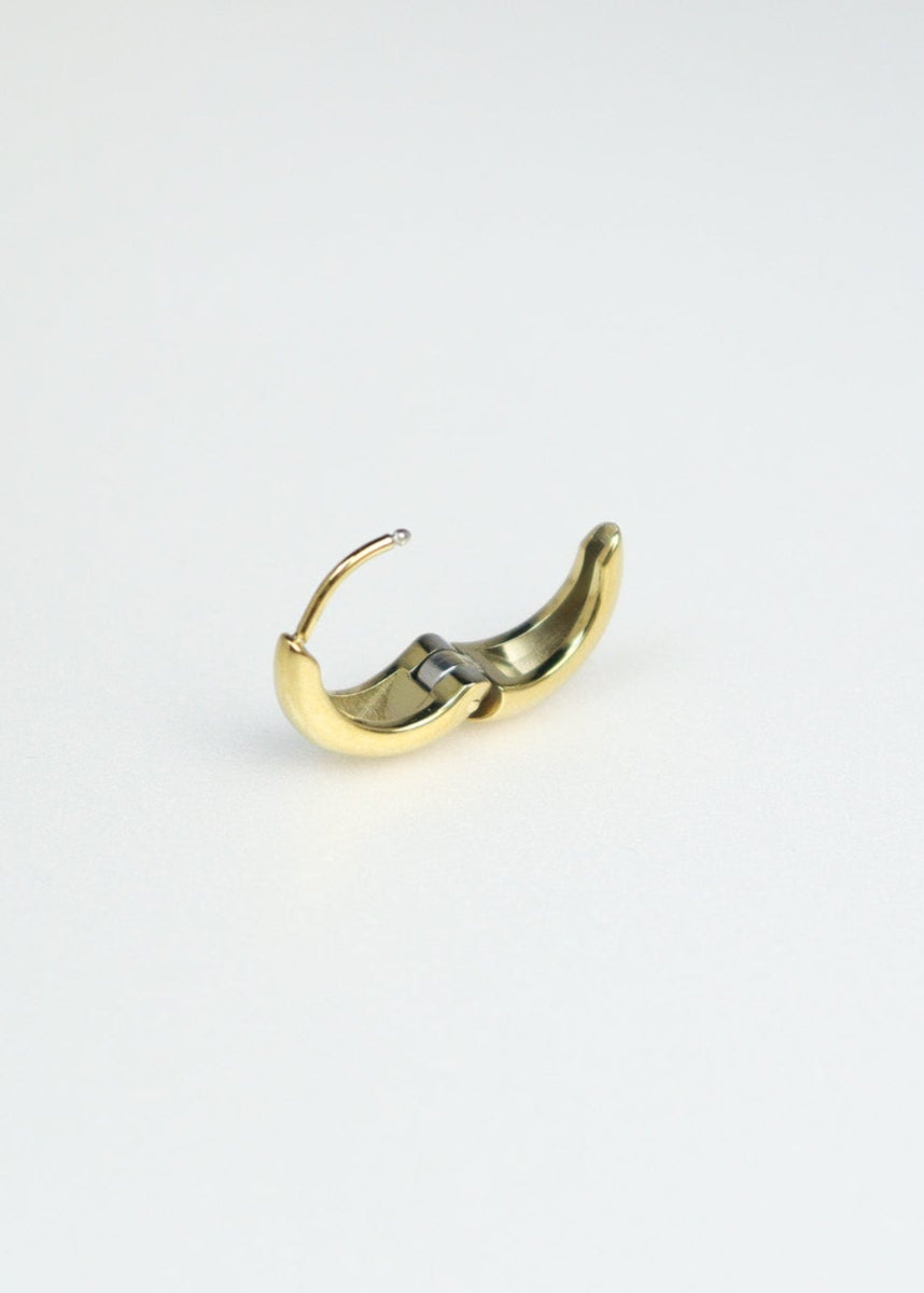 Drop Hoop Pierce［GD/SV］