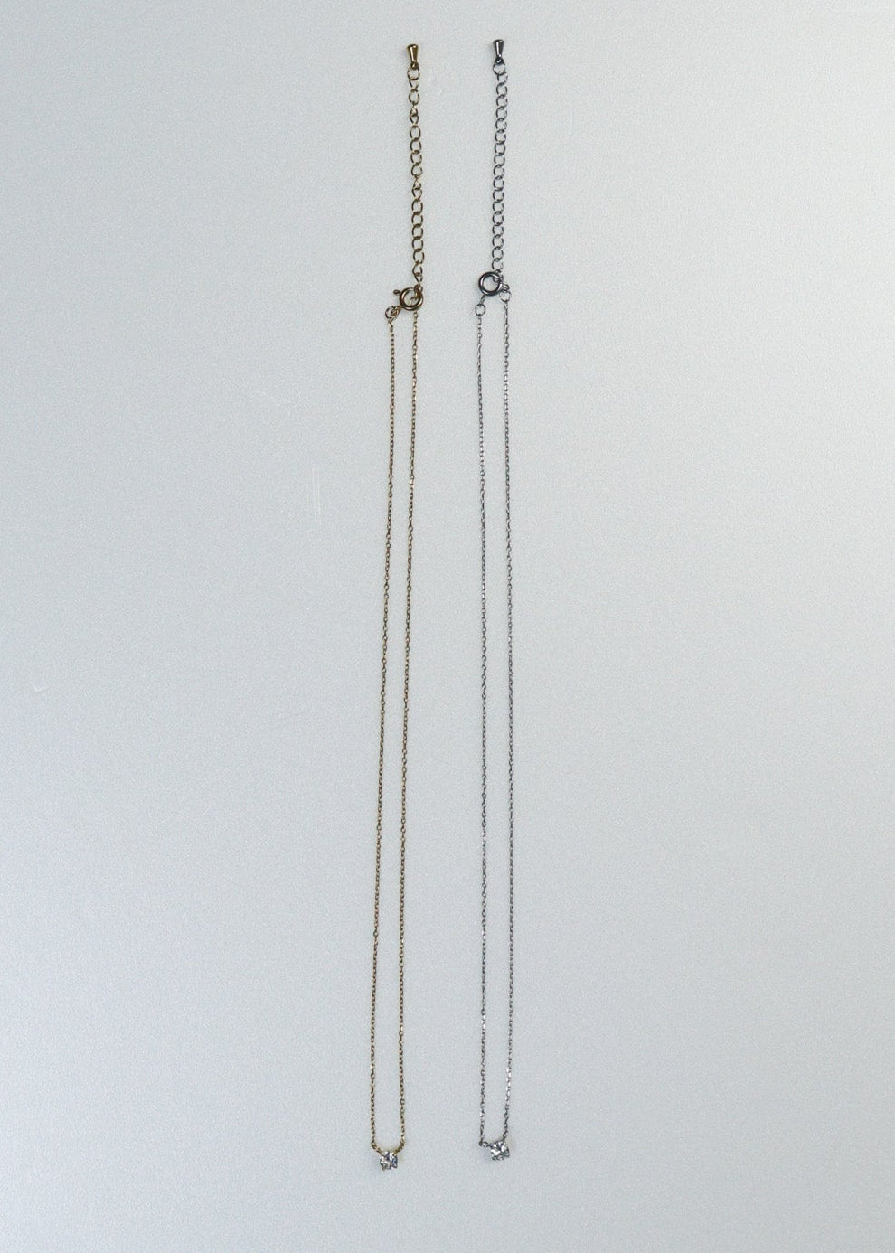 Zirconia Necklace［GD/SV］