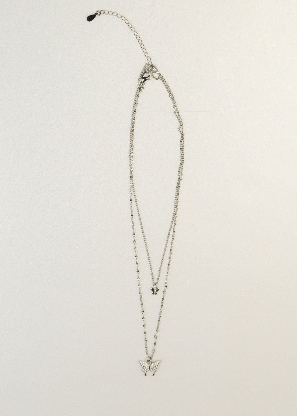 Double Butterfly Necklace［SV］